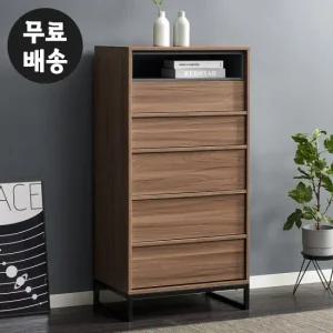 이지 6단 서랍장 옷 서랍 체스트 미니 안방 거실(600)