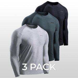 [테슬라] 하이퍼드라이 라운드 긴팔 3팩  TM-MTL71