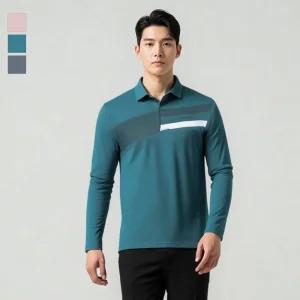 웨스트우드 남성 사선 그래픽 폴로티_WO1MCTP411