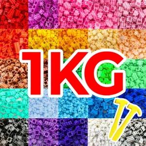 아트박스/오렌지몰 디폼블럭 8mm 리필팩 27색상 1kg 도안증정 미니블록 DIY