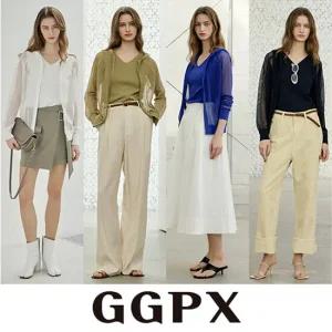 25SS 최신상 GGPX 후디 블루종슬리브리스 탑 4종 GX252F0401SW
