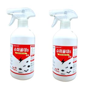 슈퍼 올데스유제500ml 2개 바퀴벌레 개미 노래기 진드기 지네약 살충제