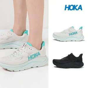 호카 여성 운동화 클리프톤10 와이드 화이트/블랙 2종택1