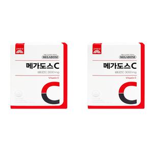 고려은단 메가도스 비타민C 3000mg 2박스