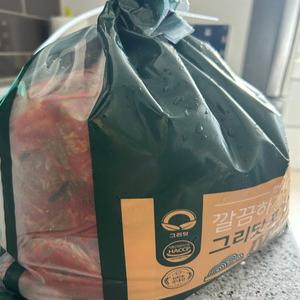잘담근 그리닷 김치 맛있는 국내산 배추 포기 김치 5kg