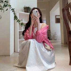 피비 레이어드 나시 원피스 op15058