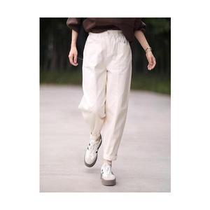 여성용 가을 바지 컷팅 슬림핏 코디 스페셜 캐주얼팬츠 배기팬츠 여성 여자 면 CH3