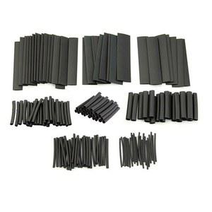 케이블 슬리브 127PCS 열수축 수축 와이어 절연 튜브 폴리올