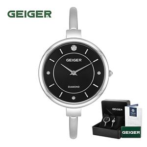 [가이거]가이거(GEIGER) 여성 다이아 뱅글 시계 GE1229BS