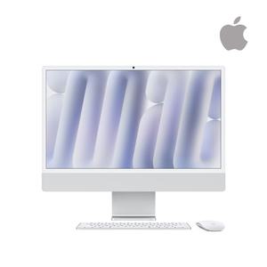 APPLE 애플 iMac Retina 2021 A2438 24인치 실버 M1 8코어GPU 8G SSD512G 매직키보드+마우스 포함 중고 일체형 PC
