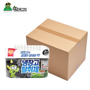 옳은유통 큰냉장고 탈취제 한박스 12개입 숯/ 가정 업소 식당 냉장고 냄새제거 탈취