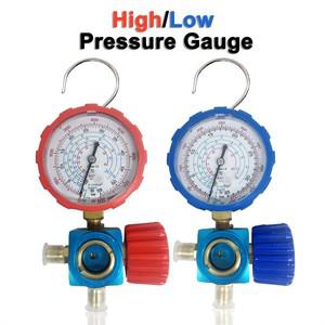 시각 거울이 있는 에어컨 게이지, 냉매 하이 및 로우 매니폴드 R410A, R22, R134a, 500psi, 800psi