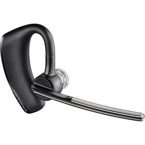 Plantronics - 보이저 레전드(폴리) 블루투스 싱글 이어(모노럴) 헤드셋 PC, Mac, 태블릿 및/또는 휴대폰에 연결 노이즈 캔슬링, 블랙