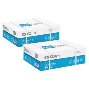 엑소트라(EXXOtra) A3 복사용지(A3용지) 75g 1250매 2BOX