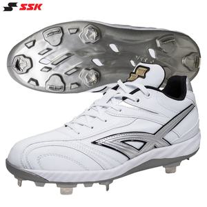 SSK PROEDGE RIG UP Enamel 스파이크 ESF3022A 화이트 쇠징 야구화
