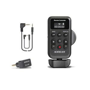 캐논 VIXIA HF G50 G70 XF605 및 소니 Z150 Z90 카메라용 Aodelan 무선 캠코더 LANC 리모컨, Zoom Focus IRIS 지원 또는 2.5mm 리모컨 잭으로 녹화 가능