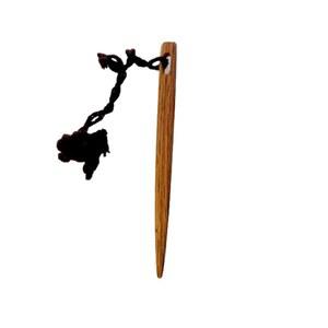 6인치 오크 나무 태피스트리 칫솔, 날바인딩, 러그 제작, 다용도 바늘