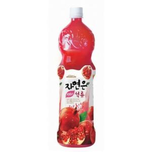 웅진식품 자연은 석류 1.5L x 12개