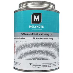 다우코닝 MOLYKOTE 마찰 방지 코팅 Molyk 3400A 열경화 속건성 이황화 몰리브덴 베어링 윤활