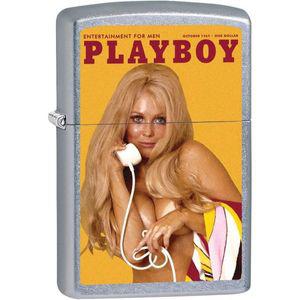 지포 커스텀 라이터 플레이보이 커버 1964년 10월호 스트리트 크롬 78942