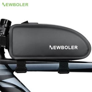 NEWBOLER 휴대용 자전거 가방, 사이클링 탑 튜브 삼각형 초경량 MTB 도로 전면 프레임 액세서리