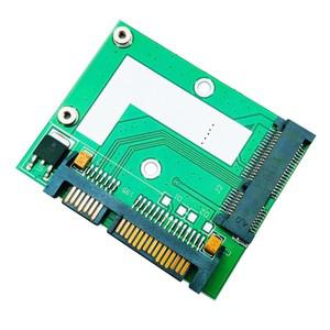 MSATA SSD-2.5'' 6.0Gb 어댑터 변환기 카드 라이저 모듈 보드 미니 소형 호환 PCIE SSD MSATA-SATA 3.0 확
