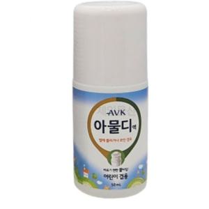 모스키토밤 바르는모기약 알로에베라 AVK 벌레물린데바르는약 아물디액 50ml 1개 볼타입 가려움완화 모기밤
