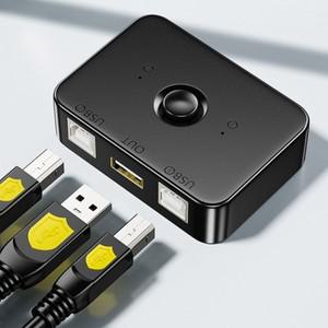 프린터 공유기 USB20 선택기 어댑터 허브 스위처 DropShipping