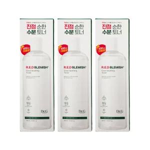 닥터지 레드 블레미쉬 클리어 수딩 토너 500mL 3개