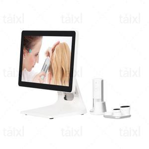 전문 AI 머리 두피 기계 머리카락 및 두피 분석기 기계 USB 드라이브/패드가 포함된 1600 Hd 디지털 피부