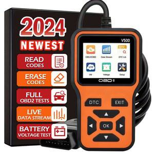 자동차 OBD2 스캐너 V500 엔진 충전 리더 도구 테스터 코드 진단 오류 전압