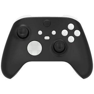 Xbox 코어 무선 컨트롤러용 익스트림레이트 교체 버튼, 흰색 DIY 액세서리 키트 LB RB LT RT 범퍼가 Xbox 시리즈 X 및 S 컨트롤러용 Dpad ABXY 시작 백싱크 공유 키 부품을 트리거합니다