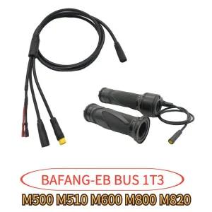 Bafang MID 전동 케이블 M500 M510 M600 M800 M820 케이블 디스플레이 스로틀 연결 케이블 전기 자전거 방