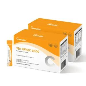 헬로바이오 맥스 비타민C 3000 3g x 90포 2개