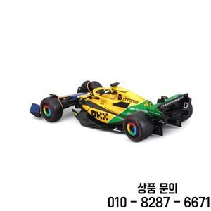 F1 Bburago 1:43 맥라렌 Mcl38 마이애미 Gp 모나코 합금 미니어처 다이캐스트 모델 # 4 챔피언 장난감 선물