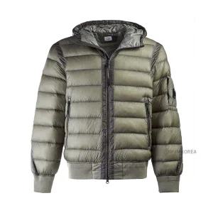 [롯데백화점]CP컴퍼니 FW25 남성 D.D. 쉘 후드 패딩 19CMOW002A 110416A 356