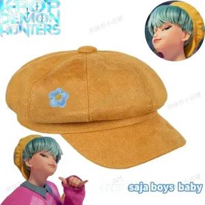 케데헌 사자보이즈 베이비 베레모 할로윈 코스프레 팔각모자