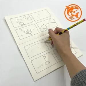 노트 A5 창의력 향상 아트 드로잉 스케치 스토리보드