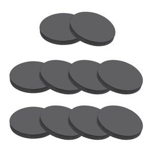 PATIKIL 방진 패드 20x4mm 고무발 와셔 완충 방음 바닥 긁힘방지 충격흡수 소음대책 지진대책 DIY 가스켓