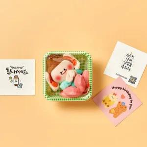 알럽하우스 아기부처님 석가모니 인형 키링+카드+체크박스