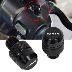 야마하 호환 Nmax 125   2025 액세서리바이크 오토바이 CNC 미러 홀    나사 볼트 커버 캡