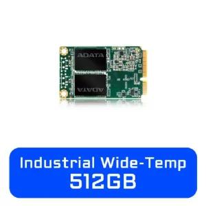 ADATA 산업용 와이드탬퍼러처 IMSS316 mSATA 512GB TLC