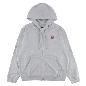 엄브로 에센셜 스몰로고 후드 집업 UQ323CFT91MGR