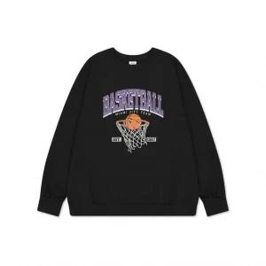 폴앤폴 BASKETBALL 오버핏 남여공용 맨투맨 5컬러