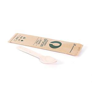 나무스푼 11cm 개별 포장 200개 스푼 일회용수저 디저트스푼 고급스푼 일회용품 개별포장 아이스크림스푼