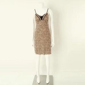 모달 호피 프린트 여성 풀슬립 85 90 95 100_SWFS2460SG