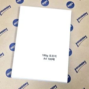 (다올)상장용지 모조지 180g A4 100매