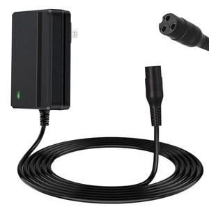 전기 스쿠터 면도기용 24V 충전기 MX350 E100 E125 E150 E175 E200S E300S MX400 더트 로켓 바이크 쿼드 오토바이 포켓 스포츠 모드 3-프롱 전원 공급 장치 배터리