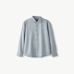 [STCO] 플란넬 솔리드 셔츠 그린 (SLIM FIT)-SDSUD04SSE