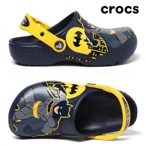 [크록스]{매장정품} 크록스 CROCS 키즈 배트맨 패치 클로그 K 200~220 네이비 207470-410 857147